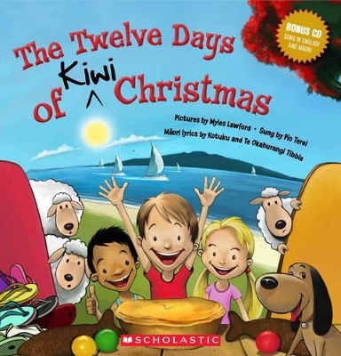 The 12 Days of Kiwi Christmas + CD book