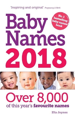 Baby Names 2018 book