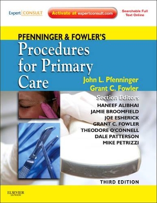 Pfenninger and Fowler's Procedures for Primary Care book