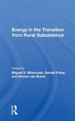 Energy in the Transition from Rural Subsistence book