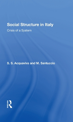 Social Structure In Italy book