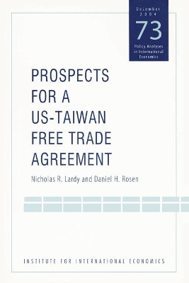 Prospects for a US–Taiwan Free Trade Agreement book