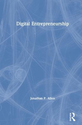 Digital Entrepreneurship book