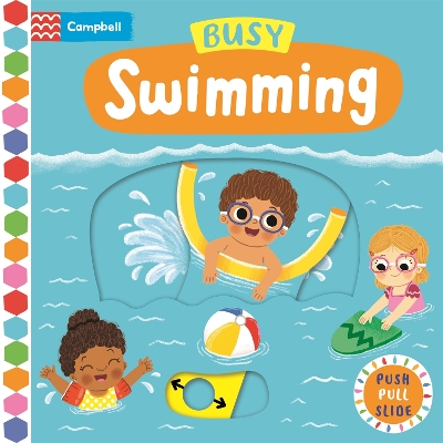 Busy Swimming book