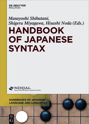 Handbook of Japanese Syntax book