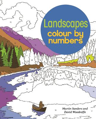 Landscapes Colour by Numbers book