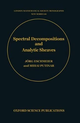 Spectral Decompositions and Analytic Sheaves book