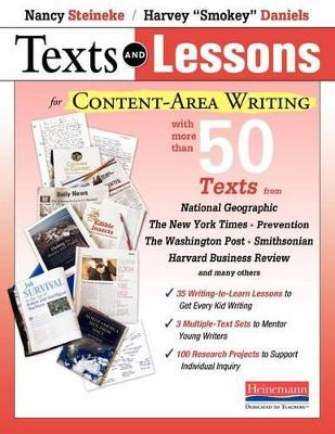 Texts and Lessons for Content-Area Writing book