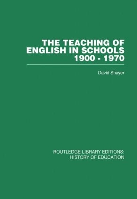 Teaching of English in Schools book