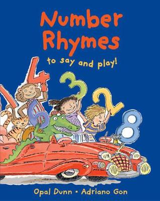 Number Rhymes to Say and Play by Opal Dunn