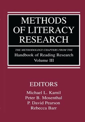 Methods of Literacy Research book