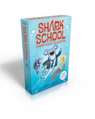 Shark School Shark-Tastic Collection Books 1-4 by Davy Ocean