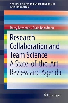 Research Collaboration and Team Science book