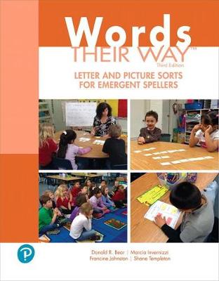 Words Their Way Letter and Picture Sorts for Emergent Spellers by Donald Bear