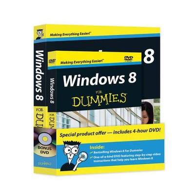 Windows 8 for Dummies Book+dvd Bundle by Andy Rathbone