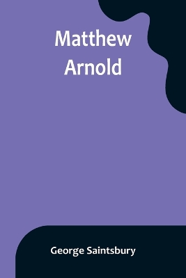 Matthew Arnold book