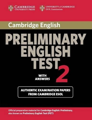 Cambridge Preliminary English Test 2 Student's Book with Answers book