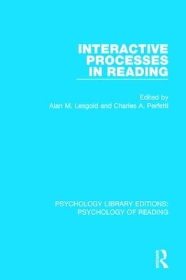 Interactive Processes in Reading book