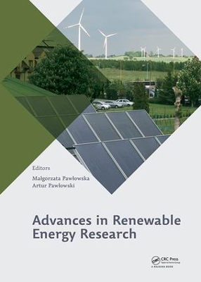 Advances in Renewable Energy Research book