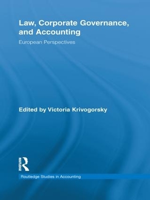 Law, Corporate Governance and Accounting book