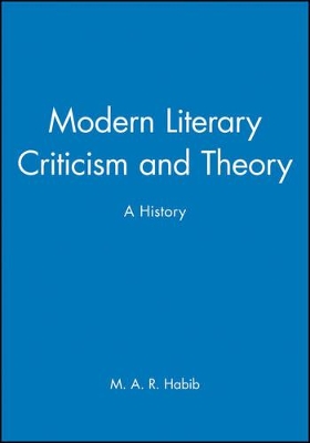 Modern Literary Criticism and Theory - a History book