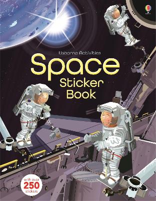 Space Sticker Book book