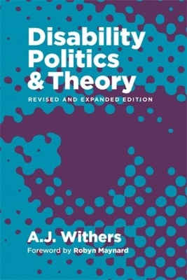 Disability Politics and Theory book