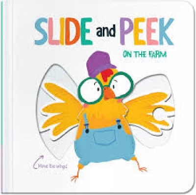 Slide & Peek: Wild Animals book