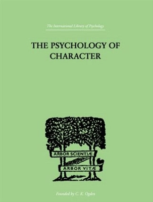 Psychology Of Character book