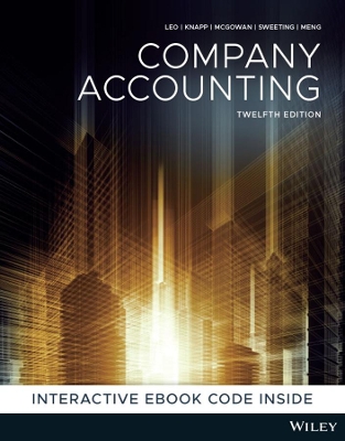 Company Accounting, Print and Interactive E-Text book