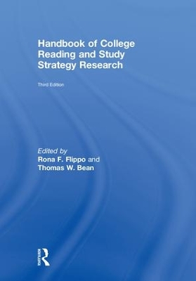 Handbook of College Reading and Study Strategy Research by Rona F Flippo