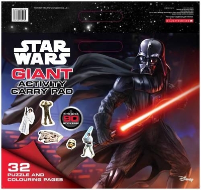 Star Wars Giant Activity Carry Pad book