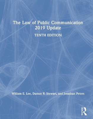 The Law of Public Communication 2019 Update book