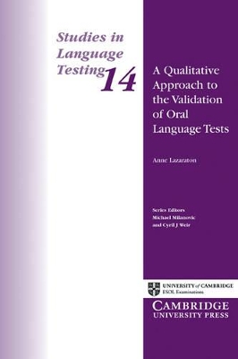 Qualitative Approach to the Validation of Oral Language Tests book