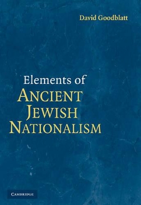 Elements of Ancient Jewish Nationalism book