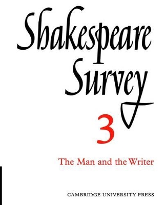 Shakespeare Survey by Allardyce Nicoll