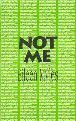 Not Me book