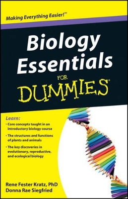 Biology Essentials for Dummies by Rene Fester Kratz