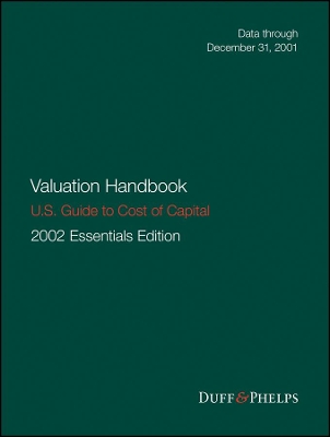 Valuation Handbook - U.S. Guide to Cost of Capital book