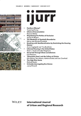 International Journal of Urban and Regional Research, Volume 41 - Issue 2 by Matthew Gandy