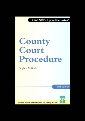 Practice Notes on County Court Procedure book