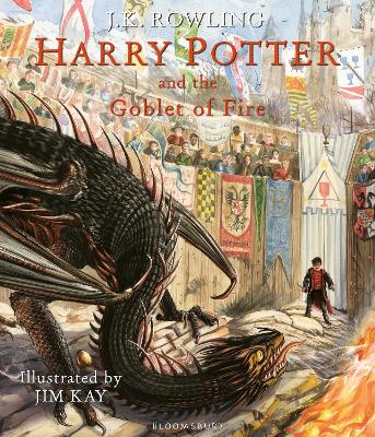 Harry Potter and the Goblet of Fire Illustrated Edition by J.K. Rowling
