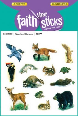 Woodland Wonders - Faith That Sticks Stickers book