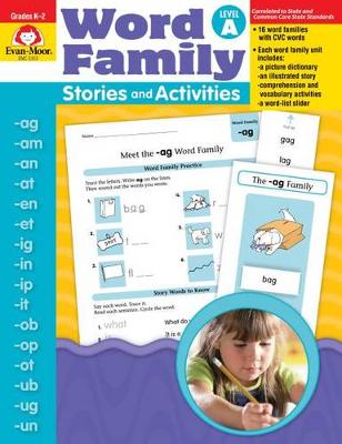 Word Family Stories & Activities Level a book