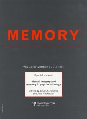 Mental Imagery and Memory in Psychopathology book