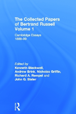 Collected Papers of Bertrand Russell book