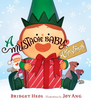 Mustache Baby Christmas book