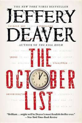 The October List by Jeffery Deaver