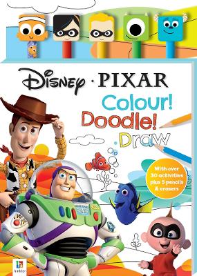 Disney Pixar Colour! Doodle! Draw book