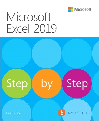 Microsoft Excel 2019 Step by Step book